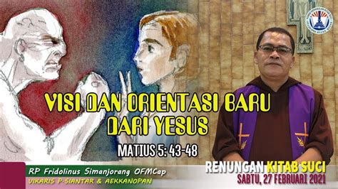 Renungan Kitab Suci Sabtu Februari Mat Rp