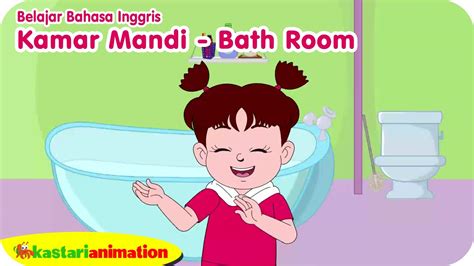 Belajar Bahasa Inggris Kamar Mandi Bath Room Seri Paud Diva Kastari Sentra Official