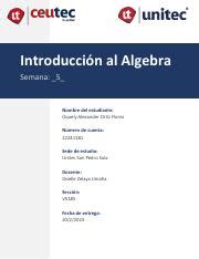 S5 Tarea 5 1 Factorización de polinomios pdf Introducción al Algebra