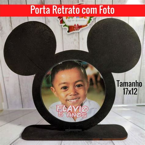 Porta Retrato Mickey E Minnie Elo Produtos Especiais