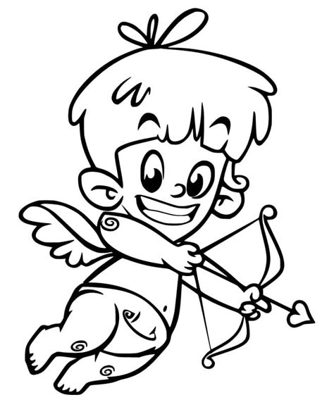 Cupid Printable Coloring Page Coloring Pages For Boys Coloring Pages