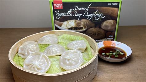 We Tried Trader Joe S New Vegetable Soup Dumplings With Dim Results