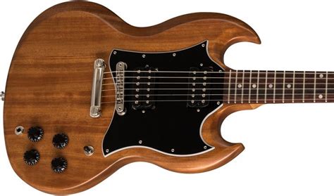 Gibson Sg Standard Tribute Left Handed Natural Walnut Sweetwater