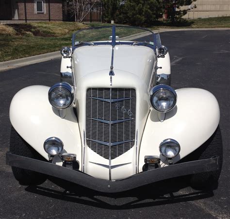 1936 Auburn Boattail Speedster Replica at Kansas City Spring 2014 as ...