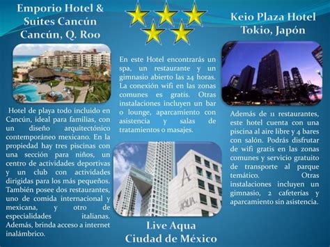 Clasificacion De Hoteles Por Esrellas Ppt