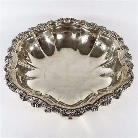 Webster Wilcox Silver Footed Bowl Round Countess Pattern