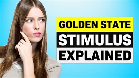 What Is The California Golden State Stimulus Everything You Should