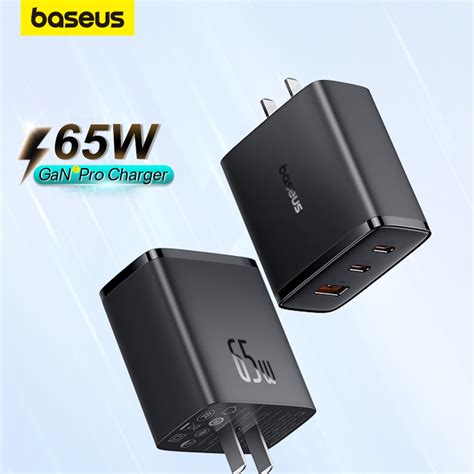 Hour Shippedbaseus W Gan Fast Charging Usb Type C Charger Quick