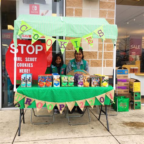 Girl scout cookie booth ideas – Artofit