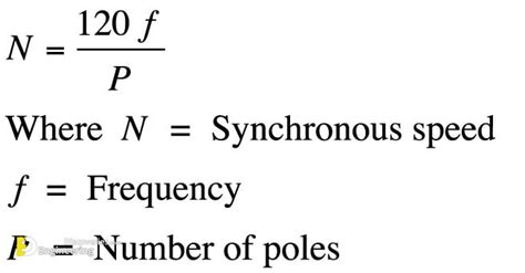 How To Calculate A Synchronous Speed Of A Motor | Engineering Discoveries