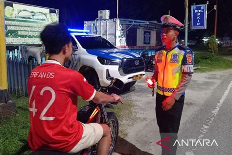 Polres Penajam Ciptakan Lingkungan Lalu Lintas Lebih Aman Dan Tertib