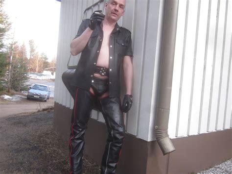 Leather Gay From Finland 8 Pics XHamster