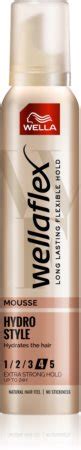 Wella Wellaflex Hydro Style Styling Mousse Adds Moisture And Shine