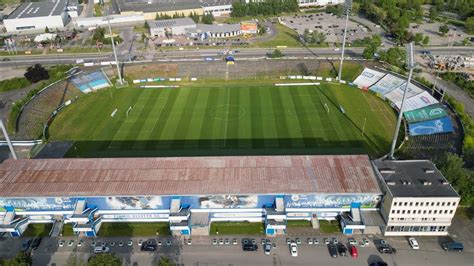 Olsztyn Stadion Osir Stomil Olsztyn K Dron Youtube