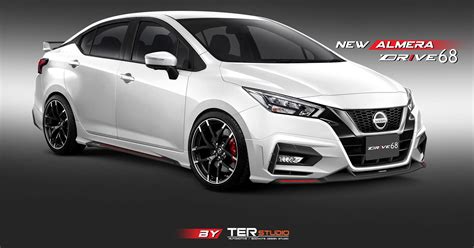 2020 Nissan Almera Dressed Up In Drive68 Body Kit 2020 Nissan Almera