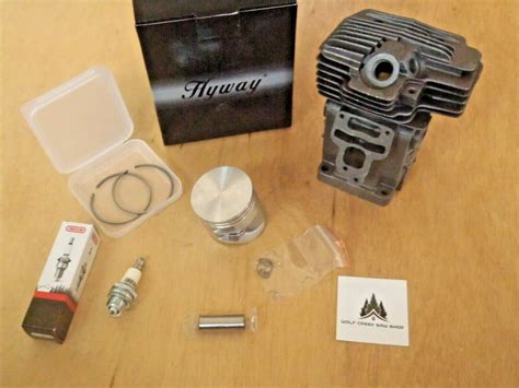 Hyway Nikasil Cylinder Piston Kit For Stihl MS311 MS391 49mm New