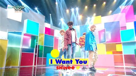 샤이니 Shinee I Want You 교차편집 Stage Mix Youtube