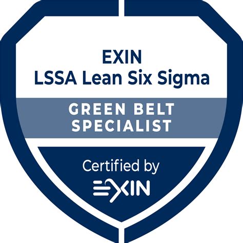 Exin Lssa Lean Six Sigma Green Belt Specialist Exin