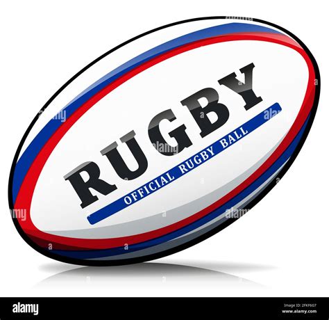 Vector Illustration Of Rugby Ball Isolated Design Stock Vector Image