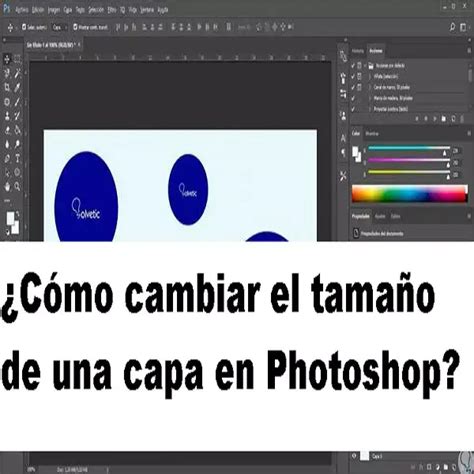 Cómo Cambiar El Tamaño De Una Capa En Photoshop Digital Grow