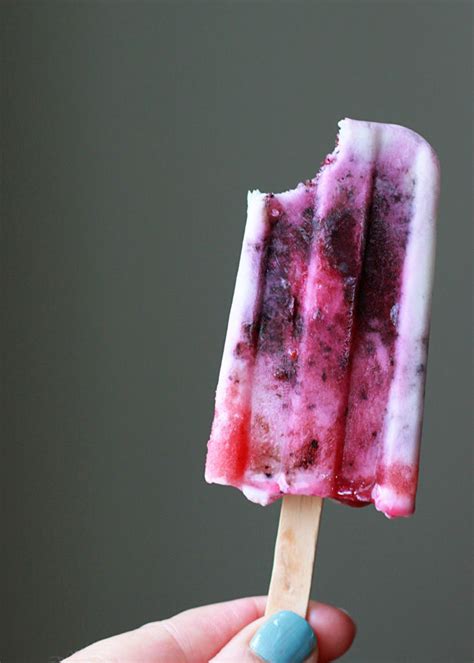 Coconut Berry Firecracker Ice Pops