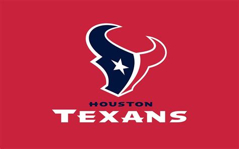 Download The Official Logo Of Houston Texans Wallpaper