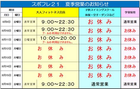 株式会社スポフレ21 埼玉県 寄居・秩父のスポーツクラブ