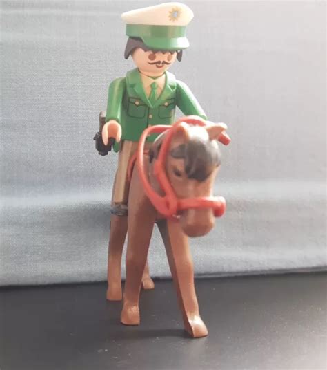 Playmobil Polizei Figur Mit Pferd Polizist Reitstaffel Set Eur