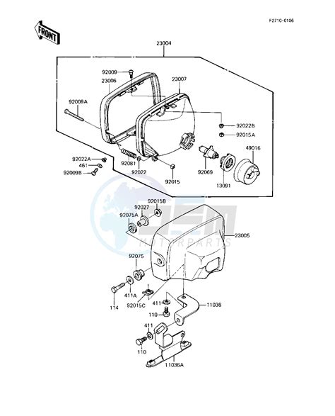 Oem Parts Kawasaki [motorcycle] Kz 1000 R [eddie Lawson Replica] R1 R2