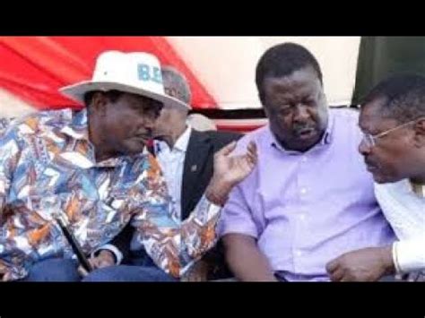 LIVE KALONZO MUSYOKA JOINS WETANGULA MUDAVADI AND LUHYIA LEADERS FOR