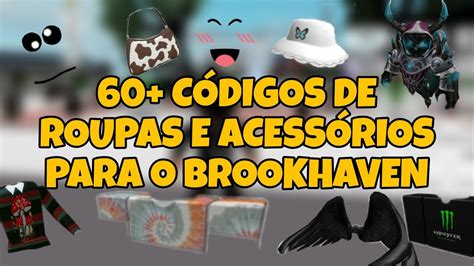 60 CÓdigos De Roupas E AcessÓrios Para O Brookhaven Roblox Youtube