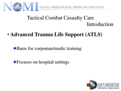 PPT Tactical Combat Casualty Care PowerPoint Presentation ID 332316