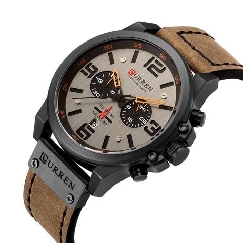 Zegarek M Ski Curren Chronograf Zc B Box Cena Opinie