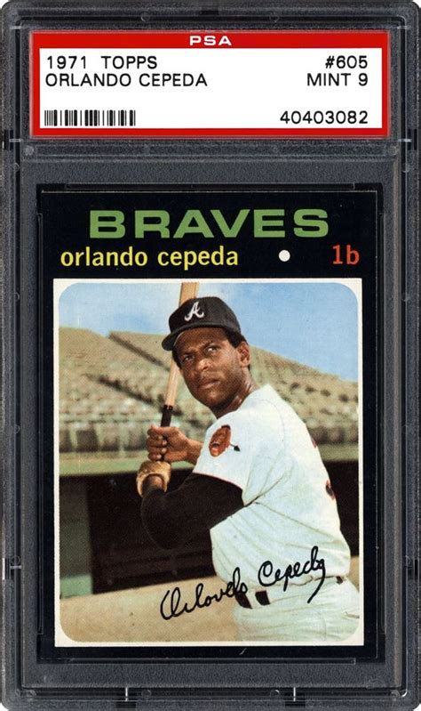 Auction Prices Realized Baseball Cards 1971 TOPPS Orlando Cepeda Summary