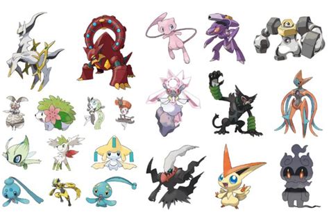 All Legendary Mythical Pokemon From Smallest To Biggest, 44% OFF