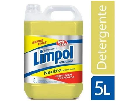 Detergente Neutro Limpol Lava Lou As C Litros Em Promo O No Buscap