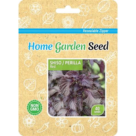 Jual Benih Shiso Perilla Red Purple Home Garden Seed Di Lapak MW