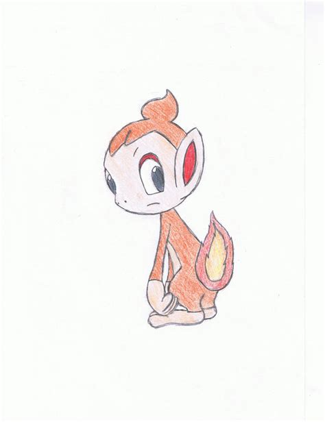 Chimchar by lucarioriolu on DeviantArt