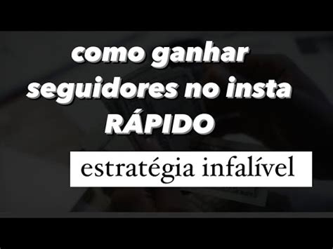 Como Ganhar Seguidores No Instagram De Nicho Estrat Gia Pra Vender No