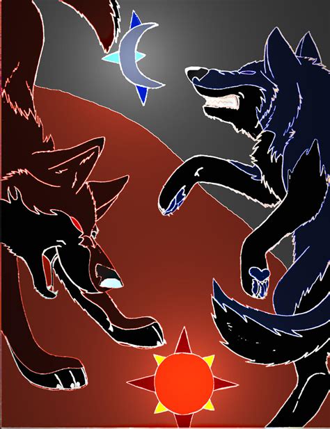 Skoll And Hati By Raysha The Wolf On Deviantart