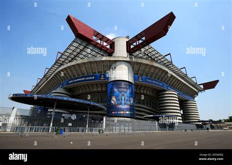 General View Of The Stadio Giuseppe Meazza Commonly Known As San Siro