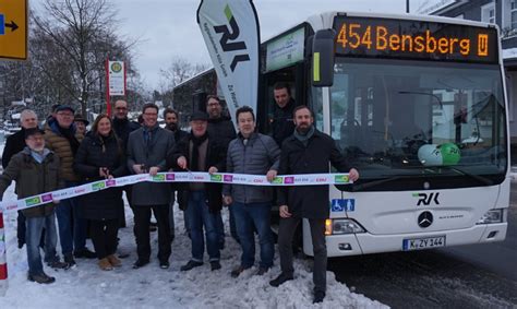 Gr Ne Und Cdu Er Ffnen Neue Buslinie Von Bechen Nach Bensberg Mit