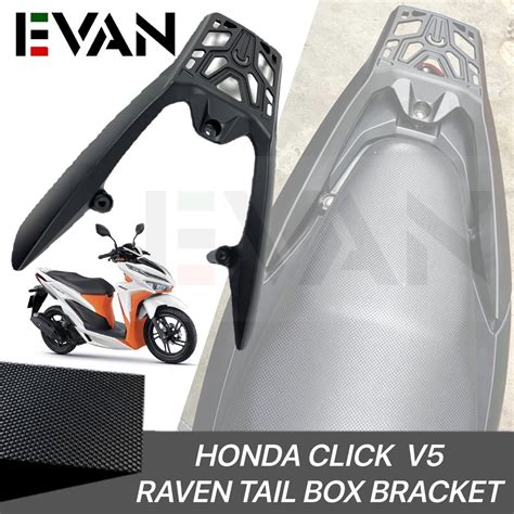 Honda Click V5 Raven Bracket Tail Box Bracket Top Box Bracket Honda