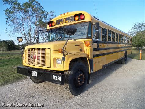 1999 Gmc Corbeil School Bus