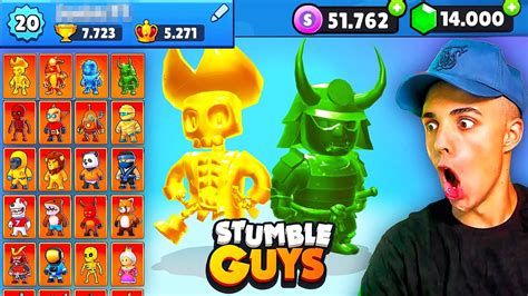 COMPRÉ esta CUENTA SUPER EXCLUSIVA de STUMBLE GUYS Jonbtc YouTube