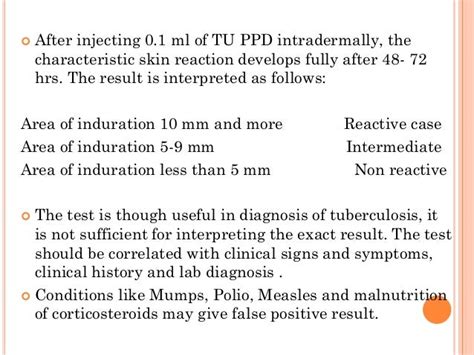 Mantoux Test