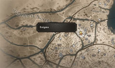 Assassins Creed Mirage Enigma Locations Map