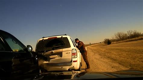 Dashcam Trooper Survives Shocking Crash During Traffic Stop