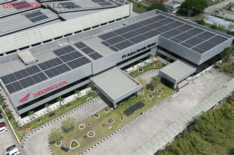 Dukung EBT Pabrik AHM Di Karawang Pasang Solar Panel 8 760 KWp