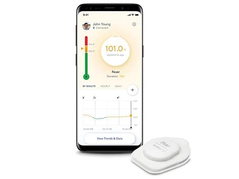 Masimo Radius T Digital Smart Wearable Thermometer White 4823 - Best Buy